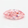 2.00ct Fancy Vivid Pink Marquise cut lab-grown diamond