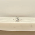 2.01ct Radiant cut lab-grown diamond ring size 6.5