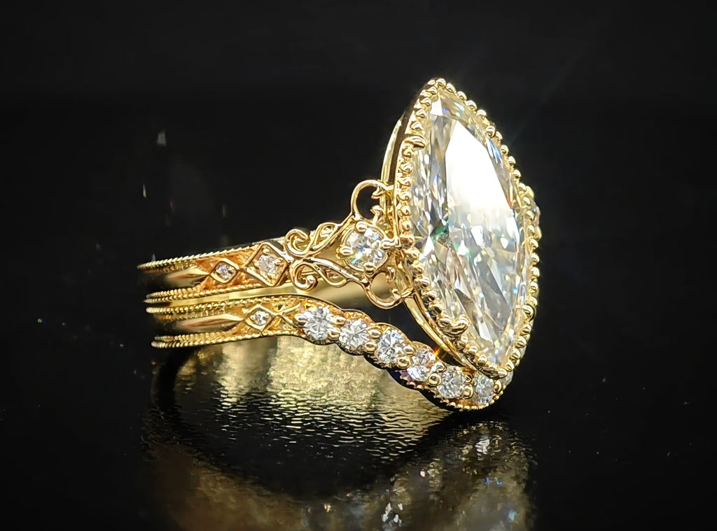 The Camellia Marquise Heirloom Set