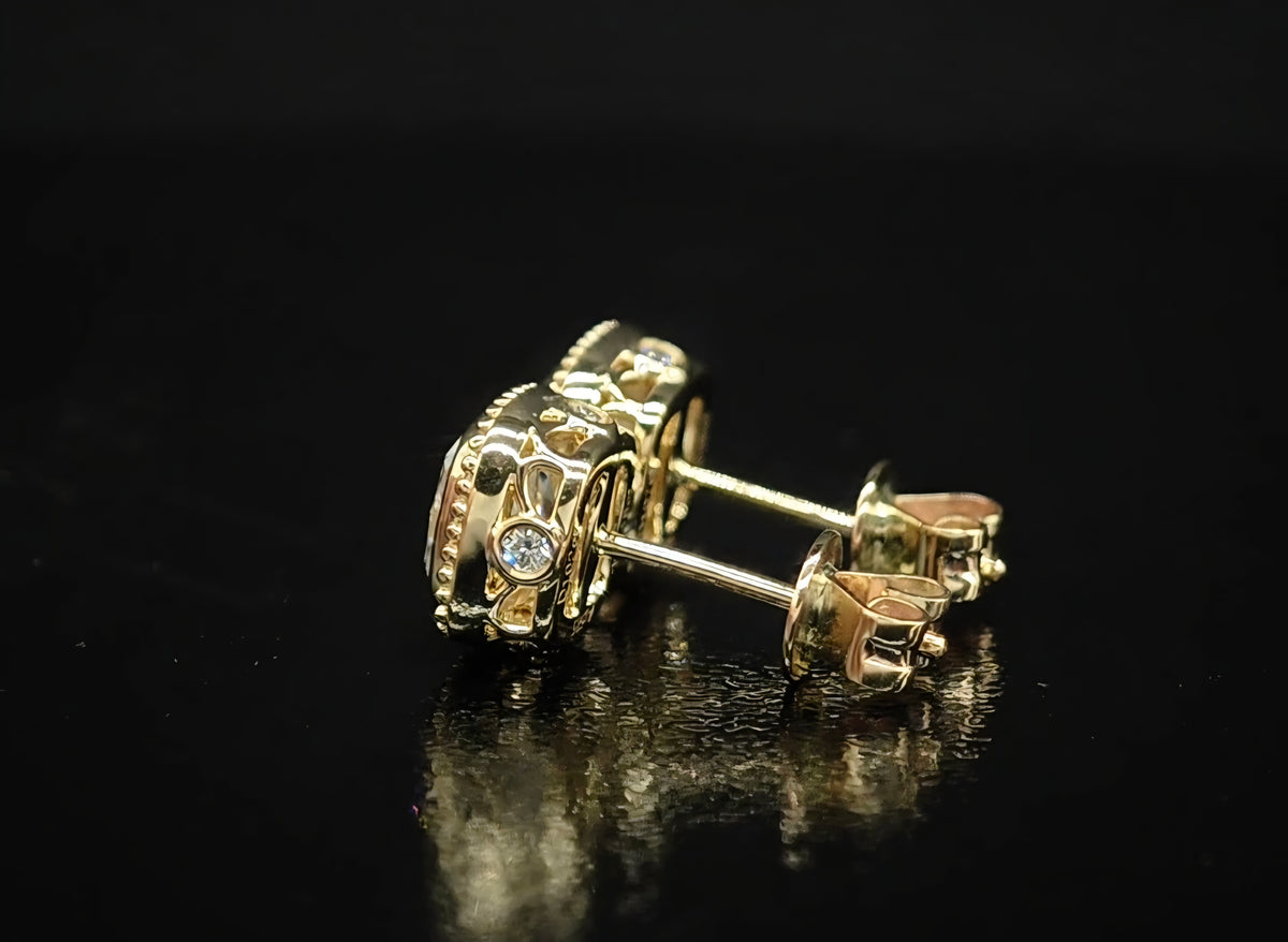 The Camellia Heirloom Studs