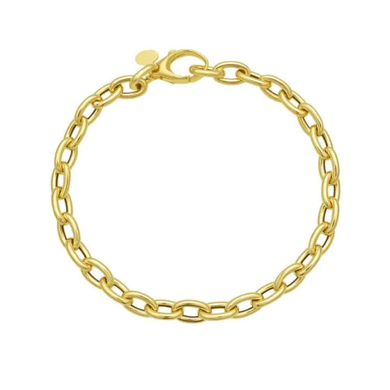 The Adeline Rolo Charm Bracelet