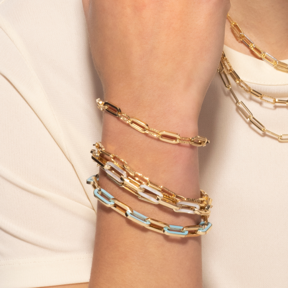 The Lucienne Paperclip Bracelet