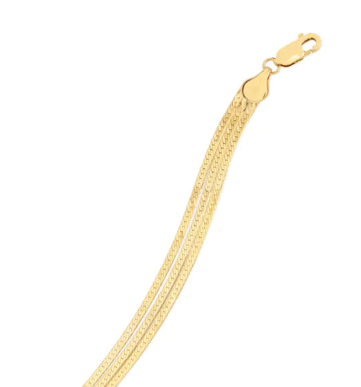 The Sylvie Herringbone Bracelet