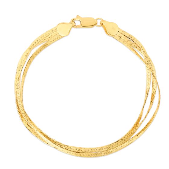 The Sylvie Herringbone Bracelet