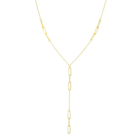 The Delphine Lariat Necklace