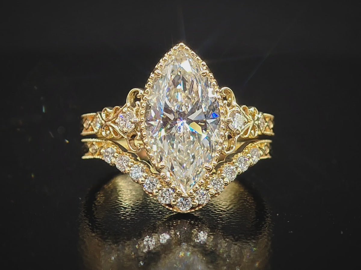The Camellia Marquise Heirloom Set
